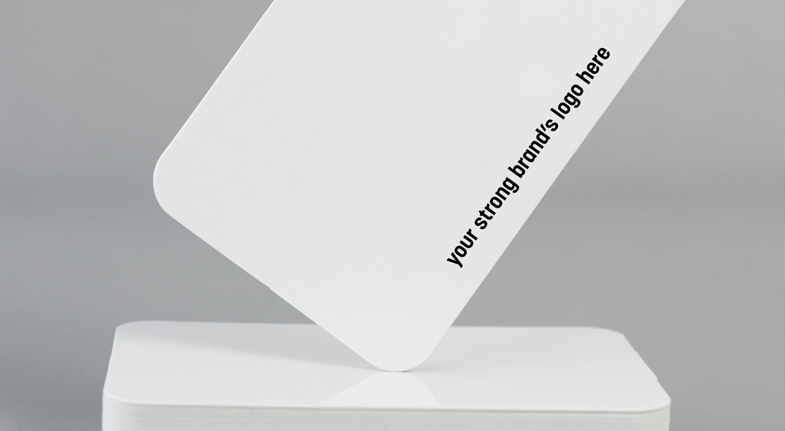 Your brand goes here - a strong brand is instantly recognisable and worth believing in